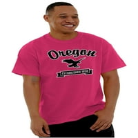 Oregon Slatka ćelav Eagle Suvenir Muška grafička majica Tees Brisco Brends 5x