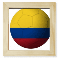 Kolumbija Nacionalna fudbalska fudbalska fudbalska fudbala Frame Wall Stollop prikaz
