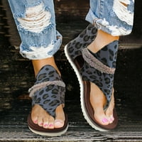 Leey-World Ženske sandale Žene Ležerne prilike za ljetne sandale sa potporom Flip Flops Platforme Wedge