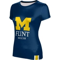 Žensko plavo univerzitet u Michigan-Flint Soccer majica