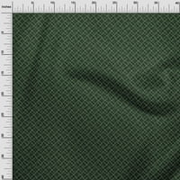 Onuone baršunasto zelena tkanina apstraktna šivaća materijal za ispis tkanine sa dvorištem široko