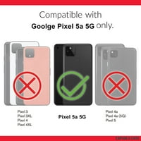 Capsule Case kompatibilan sa pikselom 5A 5G [Slatka fuzija hibridna dizajna teška tanka mekana hvataljka