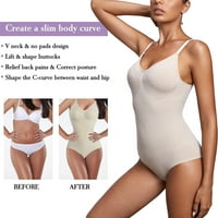 Struk treneričar za tijelo za žene oblikovanje bodysuit bodysuit corset corset stomak vitkiji V-izrez