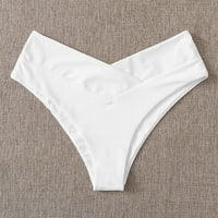 Swim kratke hlače Žene Tummy Control v Cut Swim Donji hipster High Creed Bikini kupaćim kostim