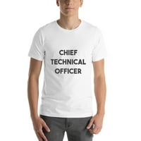 Glavni tehnički oficir podebljani majica kratkih rukava pamučna majica od strane nedefiniranih poklona