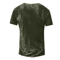 Muška teretna odjeća Muška majica Majice Grafički tekst Crni Vojni zeleni bazen Tamno siva 3D štamparija