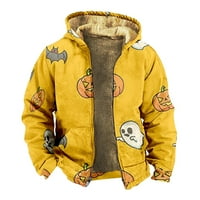 Prodaja novog dolaska Himeway Muška jakna s više džepova Modni i svestrani kaput Žuta l