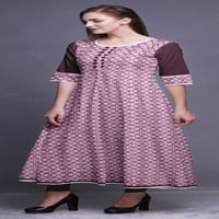 Bimba Long Anarkali Kurta Indijsko nošenje za žene Indijanâ Kurtis