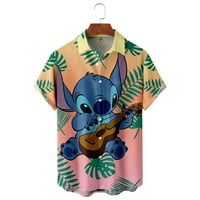 Lilo i Stitch, Havajska majica, Božić Havajska majica, Disney Havajska majica, Majica na plaži Aloha,