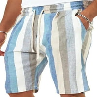 Luxplum muške kratke hlače Neriješeno Ljetne kratke hlače Elastični struk Mini pantalone Classic Fit