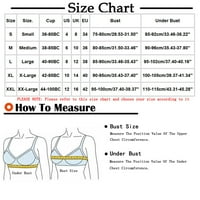 Jsaierl Womens Bras Wireless Push up majica Bras Bespremljene udobne bralette fle Fit svakodnevno puni