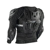 Leatt 4. Pro Odrasli van ceste motocikl zaštitnik prsa - crna 2x-velika