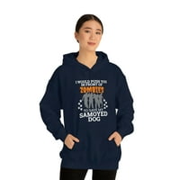 Gurajte vas ispred zombija za spas Samojenog pasa unise hoodie S-5XL