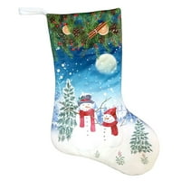 Zamjena lustelja Teardrop Božićne čarape Privjesni božićni ukras pribor Božićne božićne čarape Poklon