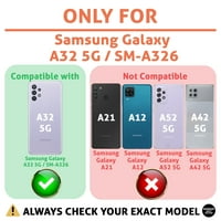Razgovor s tankom slučaju kompatibilan za Samsung Galaxy A 5G, zaštitni zaslon stakla ukljn, žiraff