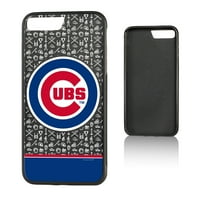 Chicago Cubs iPhone Plus Plus Stripe Bump Case