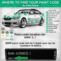 Za BMW tačno podudaranje dodirnite boju Clearcoat Primer i pripremni komplet - odaberite boju