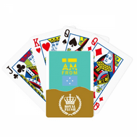 AM iz Moldavija Art Deco Fashion Royal Flush Poker igračka karta