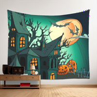 Halloween Tapistry, festival tapiserija, za spavaću sobu dnevni boravak Dorm Home Zidni dekor, 175
