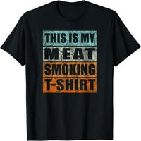 Pušač tematski retro - vintage Moj majica za pušenje mesa