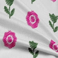 Onuone Rayon Zelene tkanine blok zanata projekata Dekor tkanina Štampano od dvorišta Wide-8c