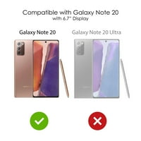 Razlikovanje Clear Clear Shootofofoff Hybrid futrola za Samsung Galaxy Note - TPU BUMPER Akrilni zaštitni