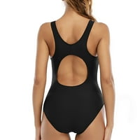 RBAOFUJIE kupaće kostimi za zakrivene žene Žene Sportski kupaći kostimi Konzervativni blokiranje u boji