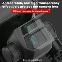 Transparentna kamera zaslon protiv prsta drona Film Sočice vodootporni okvir SHIELD Zamjena za DJI Mavic