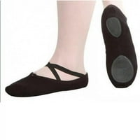 Dječje odrasle platnene baletske cipele cipele papuče pointe plesne gimnastičke veličine