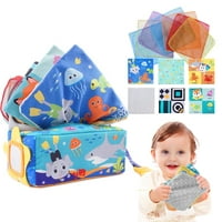Munboo Baby tkivo Bo igračka, Montessori igračka za novorođenčad senzorne igračke za rano učenje igračaka