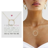 yinguo zlatne ogrlice za žene prijateljstvo ogrlice od papirnih kartona ogrlice od ogrlice podesivi