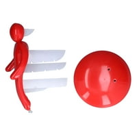 Helectqrin Crveni držač za ljudsko oblikovano nožem za višestruko nož noževi nožni nosač smiješni kuhinjski