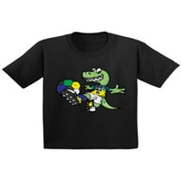 Awkward Styles Brazilska majica za mlade Dinosaur Darove Kids Brazil Football majica