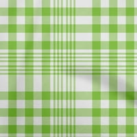 Onuoone Georgette viskoza svijetlo zelene tkanine Tartan haljina materijala materijala za ispis tkanine