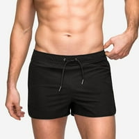 Muške fitness mrežice za trčanje trening Brzi sušenje Atletika Sprint Shorts Black XXL