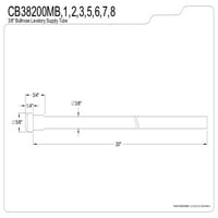 Kingston mesingac CB komplet u. Bullnose Courther Linica za opskrbu, ulje trljanje bronza