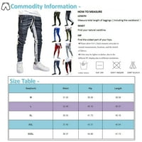 Clearce Mens izbor YoHome Muške hlače Proljeće i jesen Sports Fitness Solid Color Pantalone Muške labave