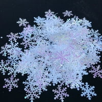 Handeo Xmas Simulacijske snežne pahulje Mini hotografski DIY dodaci Božićno ukrašavanje lažnih pahuljica
