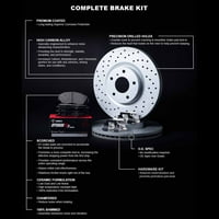 R Concepts Zadnje kočnice i rotore Kit