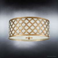 Luksuzno marokansko stropno svjetlo, 8''h 15'w, sa elementima stila Posh, kosmopolitskom dizajnu, tamnom