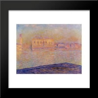 Palata pasa doga viđenog iz San Giorgio Maggiore uramljene umjetnosti Print Monetom, Claude