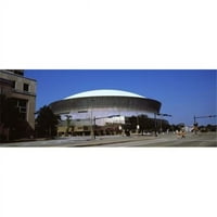 Pogled niskog ugla stadiona Louisiana Superdome New Orleans Louisiana USA Poster Print do - 12