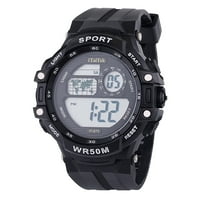 Heiheiup Sportske vodootporne modne funkcije satova elektronički sat Multi luminozni sportski sat Smart Watch Majčina bisera