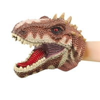 Wepro Dinosaur Ručne lutke uloga igra Realistic Spinosaurus rukavice za glavu Soft igračka