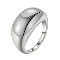 Nakit za ženske prstenove srebrni prstenovi set za žene djevojke vintage boho prsteni legura rezin rinestone