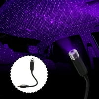 Rosarivae Mini LED zvijezda Svjetska svjetla USB svjetla za auto svjetiljka za ambijentalnu noć za ukrašavanje