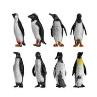 Rano djetinjstvo kognitivne igračke Plastični okeanski životinjski pingvin figura Model Predškolska
