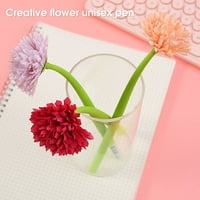Kulturna neutralna olovka Umjetna cvijeta Glatko pisanje Prijenosni imitacija cvjetnog opskrbe olovke