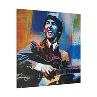 George Harrison Beatles Canvas Wall Art - Pop Art