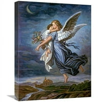 in. The Guardian Angel Art Print - Wilhelm von Kaulbach